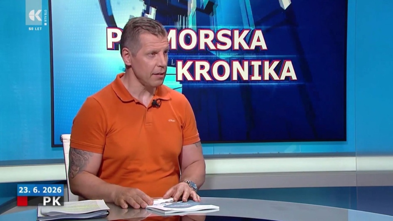 V oddaji Primorska kronika je v sredo, dne 26. junija 2026, gostoval Damjan Volf, predsednik Konfederacije sindikatov 90 Slovenije.