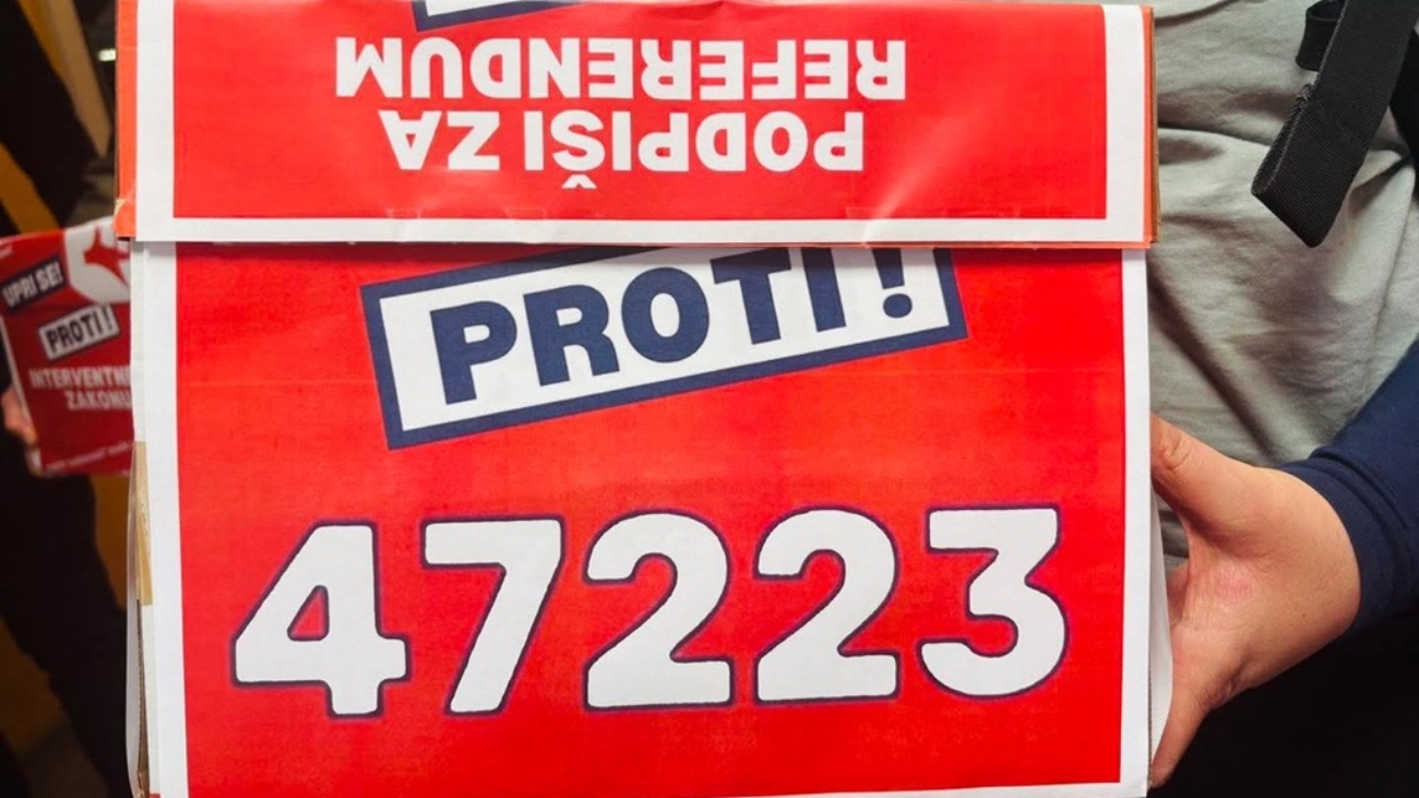 TISKOVNA KONFERENCA PRED ZAČETKOM ZBIRANJA PODPISOV