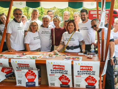 Sindikati zbrali 43 tisoč podpisov za referendum o intervencijskem zakonu